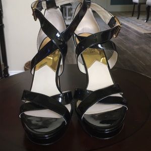 Michael Kors black sandal Heels